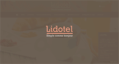 Desktop Screenshot of lidotel.fr